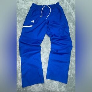 Adidas Climaproof Track Pants Men’s Size Medium Blue White